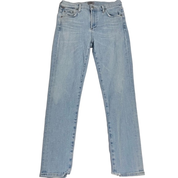 Citizens of Humanity CoH Rocket Crop High Rise Skinny Light Denim Size 28 - Picture 4 of 11
